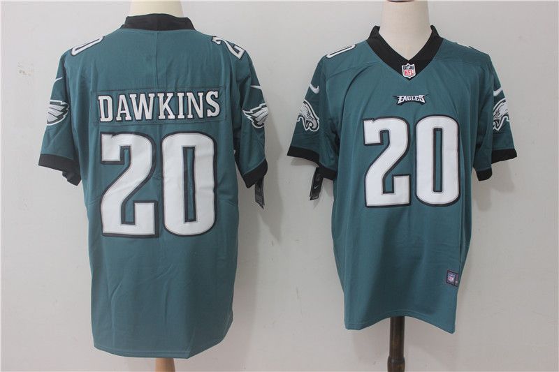 Men Philadelphia Eagles #20 Dawkins Green Nike Vapor Untouchable Limited NFL Jerseys->philadelphia eagles->NFL Jersey